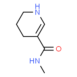 Nicotinamide, 1,4,5,6-tetrahydro-N-methyl- (6CI) Structure