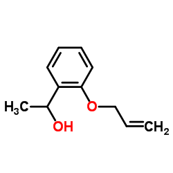 1-[2-(Allyloxy)phenyl]ethanol Structure