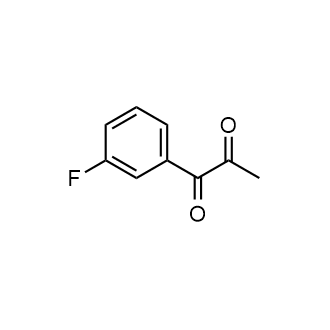 1-(3-氟苯基)丙烷-1,2-二酮结构式