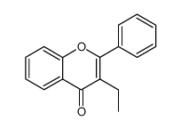 Flavone, 3-ethyl- (6CI)结构式