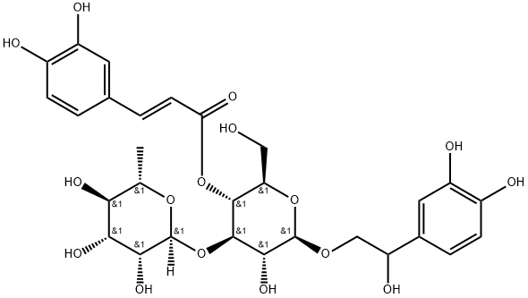 beta-Hydroxyacteoside Structure