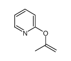 Pyridine,2-[(1-methylethenyl)oxy]-(9CI) Structure