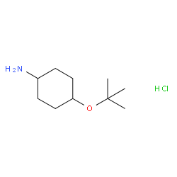 4-(tert-Butoxy)cyclohexanamine hydrochloride Structure