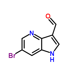 6-溴-4-氮杂吲哚-3-甲醛图片