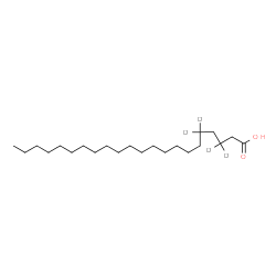 Docosanoic Acid-d4结构式