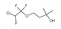 1-(2-chloro-1,1,2-trifluoroethoxy)-3-methyl-3-butanol Structure