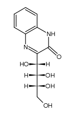 3-(Dr-1tF,2cF,3rF,4-tetrahydroxy-but-catF-yl)-1H-quinoxalin-2-one结构式
