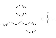 2-(二苯基膦基)乙胺四氟硼酸盐结构式
