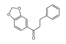1-benzo[1,3]dioxol-5-yl-3-phenyl-propan-1-one结构式