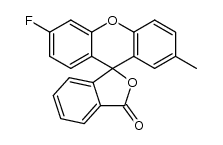 6'-fluoro-2'-methyl-3H-spiro[isobenzofuran-1,9'-xanthen]-3-one结构式