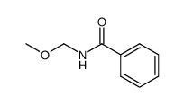 1-Benzamido-1-methoxymethane结构式