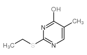 2-乙基硫代-5-甲基-3H-嘧啶-4-酮结构式