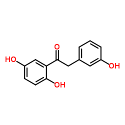1-(2,5-Dihydroxyphenyl)-2-(3-hydroxyphenyl)ethanone Structure