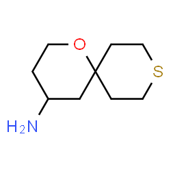 1-Oxa-9-thiaspiro[5.5]undecan-4-amine结构式