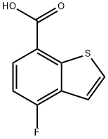 4-fluorobenzo[b]thiophene-7-carboxylic acid Structure