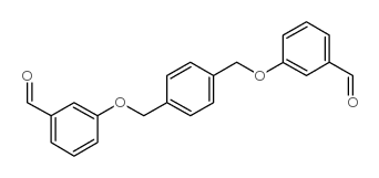 1,4-双(3-甲酰基苯氧基)二甲苯结构式