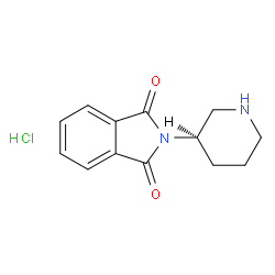 (R)-3-哌啶基邻苯二甲酰亚胺盐酸盐图片