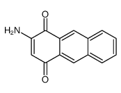 2-aminoanthracene-1,4-dione结构式