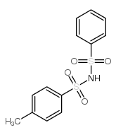 N-(phenylsulphonyl)-p-toluenesulphonamide结构式