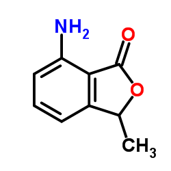7-氨基-3-甲基苯酞结构式