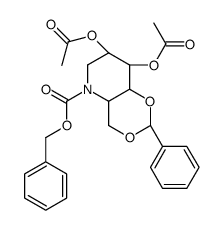 N-苄氧羰基-4,6-O-苯基亚甲基脱氧野oji霉素双乙酸盐图片