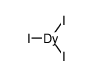 碘化镝(III)结构式