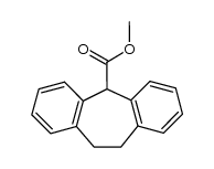 10,11-dihydro-5H-dibenzo[a,d]cycloheptene-5-carboxylic acid methyl ester Structure
