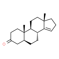 5α-Androst-14-en-3-one Structure