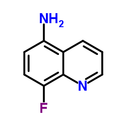 8-氟喹啉-5-胺结构式