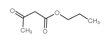 Butanoic acid,3-oxo-,propyl ester Structure