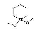 1,1-dimethoxysilinane结构式