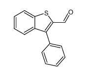 2-carboxaldehyde-3-phenylbenzo[b]thiophene Structure