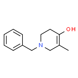 1-苄基-5-甲基-1,2,3,6-四氢吡啶-4-醇结构式