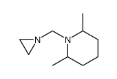1-(aziridin-1-ylmethyl)-2,6-dimethylpiperidine Structure