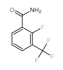 2-氟-3-(三氟甲基)苯甲酰胺结构式