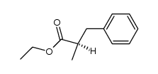 2-(R)-methyl-3-phenylpropanoic acid ethyl ester Structure