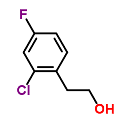 2-(2-Chloro-4-fluorophenyl)ethanol Structure
