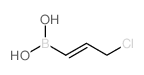 反式-2-氯甲基乙烯基硼酸结构式