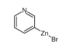 3-pyridylzinc bromide Structure