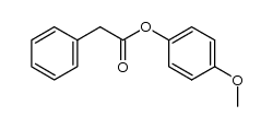 4-methoxyphenyl 2-phenylacetate Structure