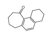 1,2,3,4,7,8,9,10-octahydro-cyclohepta[a]naphthalen-11-one Structure