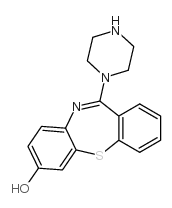11-(1-Piperazinyl)Dibenzo[b,f][1,4]Thiazepin-7-Ol Structure