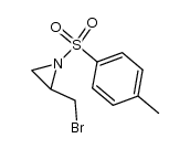 2-(bromomethyl)-1-(4-methylbenzenesulfonyl)aziridine结构式
