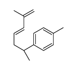 1-methyl-4-[(2S)-6-methylhepta-4,6-dien-2-yl]benzene结构式