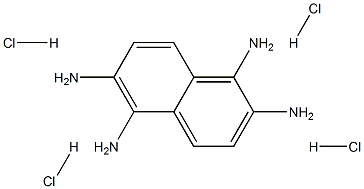 1,2,5,6-四氨基萘盐酸盐结构式