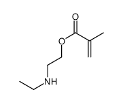 2-(ethylamino)ethyl 2-methylprop-2-enoate结构式