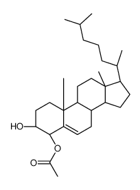 4β-Hydroxy Cholesterol 4-Acetate structure