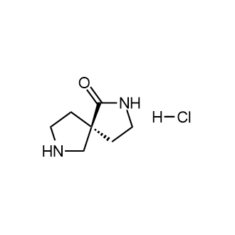 (S)-2,7-二氮杂螺[4.4]壬烷-1-酮盐酸盐结构式
