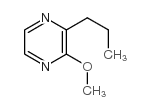 2-methoxy-3-propyl pyrazine structure