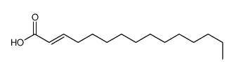 pentadec-2-enoic acid Structure